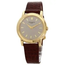 Patek Philippe — Patek Philippe Calatrava Watches 5032J K18 Yellow Gold/Leather — Watch — resale