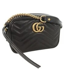 Gucci — Gucci : GG Marmont 448065 W17.5H11D3.5cm; — Handbag — resale