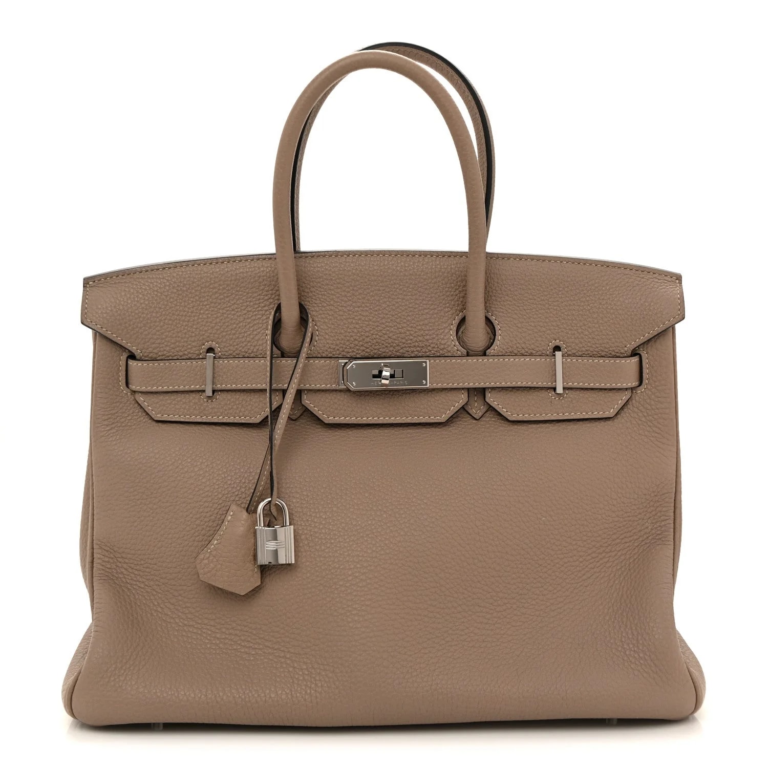 Hermès — Horseshoe Birkin 35 Tourterelle Etoupe — Handbag — resale
