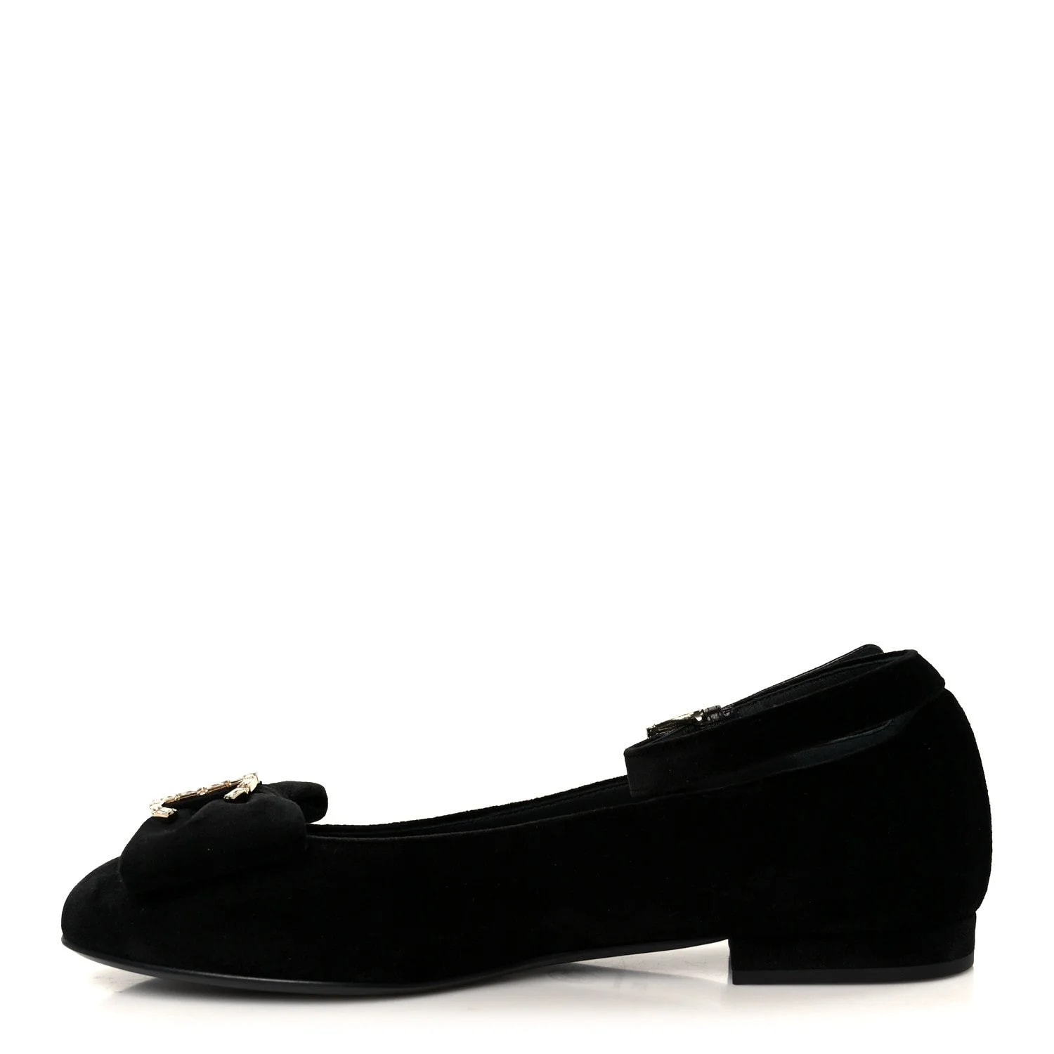 Chanel — Strass CC Bow Mary Jane 38.5 — Designer Shoe — resale