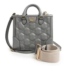 Gucci — Gucci Mini Top Handle GG Marmont Matelassé 728309 #557 — Handbag — resale