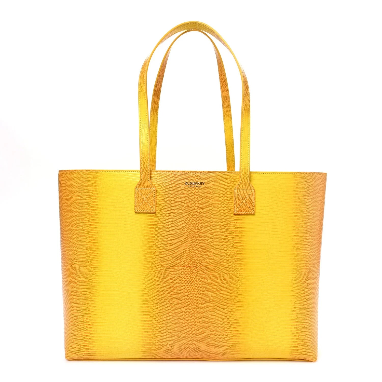Burberry — Embossed Medium London Marigold — Handbag — resale