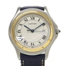 Cartier — Cartier Panthere W350068F Yellow Gold Stainless Steel 32mm Quartz #SNW632 — Watch — resale
