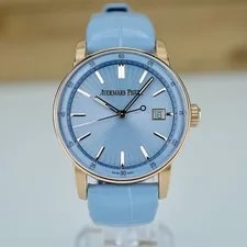 Audemars Piguet — Audemars Piguet 77410OR.OO.A344CR.01 Code 11.59 Rose Gold Baby Blue 26 — Watch — resale