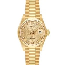 Rolex — Rolex President Datejust Yellow Gold Anniversary Diamond Dial 69178 — Watch — resale