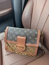 Louis Vuitton — Louis Vuitton Dauphine Crossbody Chain Strap — Handbag — resale