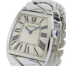 Cartier — Cartier la Dogna LM W6600221 Silver Dial SS Stainless Steel Battery Operat — Watch — resale