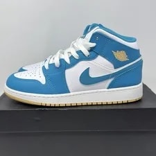 Air Jordan — Air Jordan 1 Mid Aquatone Size 6.5Y/8W DQ8423-400 — Sneaker — resale