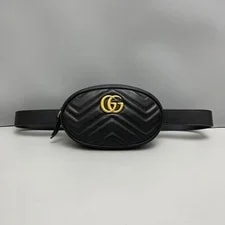 Gucci — Gucci GG Marmont Matelasse Belt Logo Waist — Handbag — resale