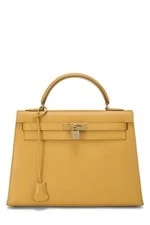 Hermès — Hermès D'or Kelly Sellier 32 — Handbag — resale