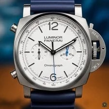 Panerai — 2024 Panerai Luminor White - PAM01218, BNP, Excellent Condition, 5 OEM Straps — Watch — resale