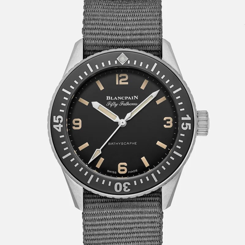 Blancpain — Fifty Fathoms Bathyscaphe Limited Edition for Hodinkee — Watch — resale