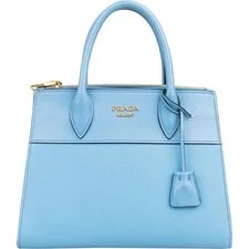 Prada — Prada Small Promenade Double Zip Kelly Style City — Handbag — resale