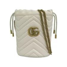 Gucci — Gucci GG Marmont Bucket Chain New Store Promo — Handbag — resale