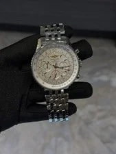 Breitling — Breitling Navitimer Mercury Silver Dial on Stainless Steel AB0441 With Box — Watch — resale