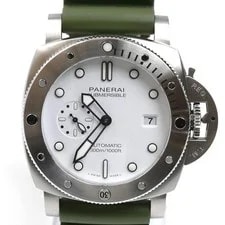 Panerai — Officine Panerai Submersible Quaranta PAM01595 Automatic White Dial — Watch — resale