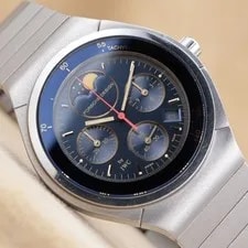 IWC — Porsche Design By IWC Titanium Chronograph Moonphase Blue Dial 3742 IW374201 — Watch — resale