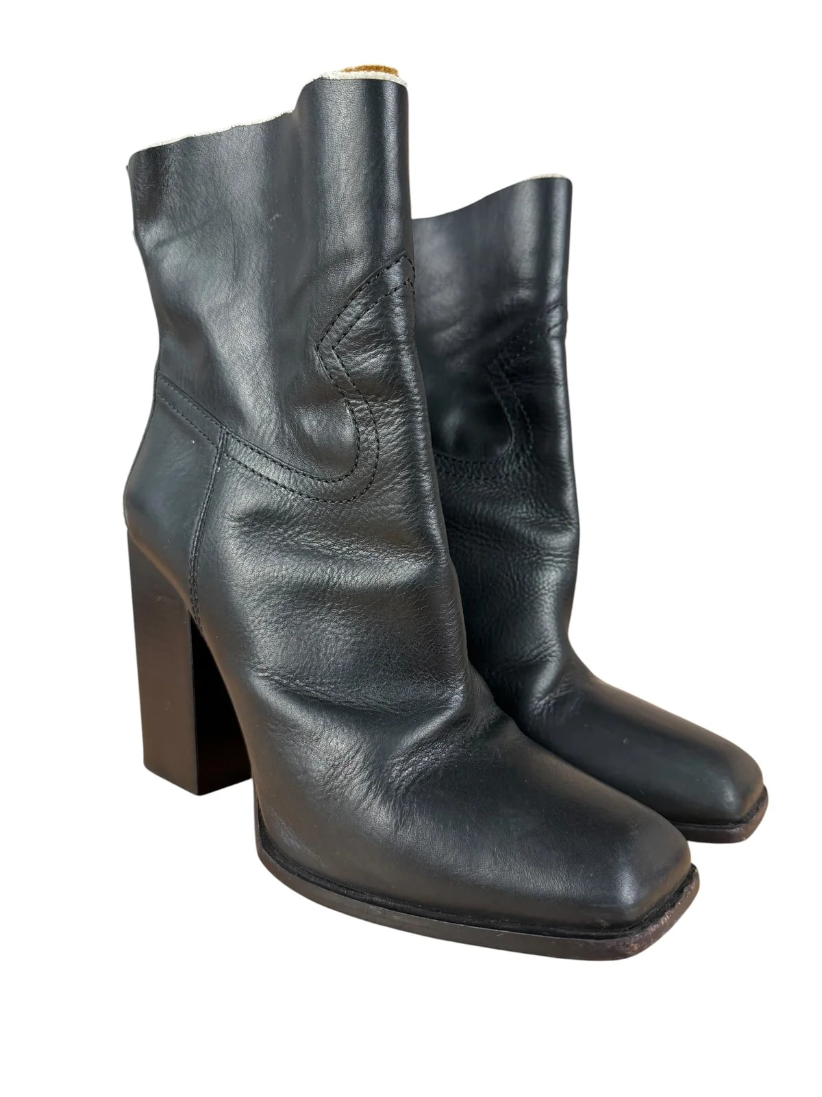 Saint Laurent — Saint Laurent Jodie 105 Cut-Off Ankle — Designer Shoe — resale
