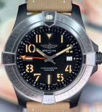 Breitling — Breitling Avenger. Night Mission. V32395. GMT Automatic 🔥Military Pilot — Watch — resale