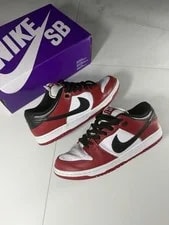 Nike SB — Size 10.5 - Nike SB Dunk Low J Pack Preowned Missing Extra Laces — Sneaker — resale