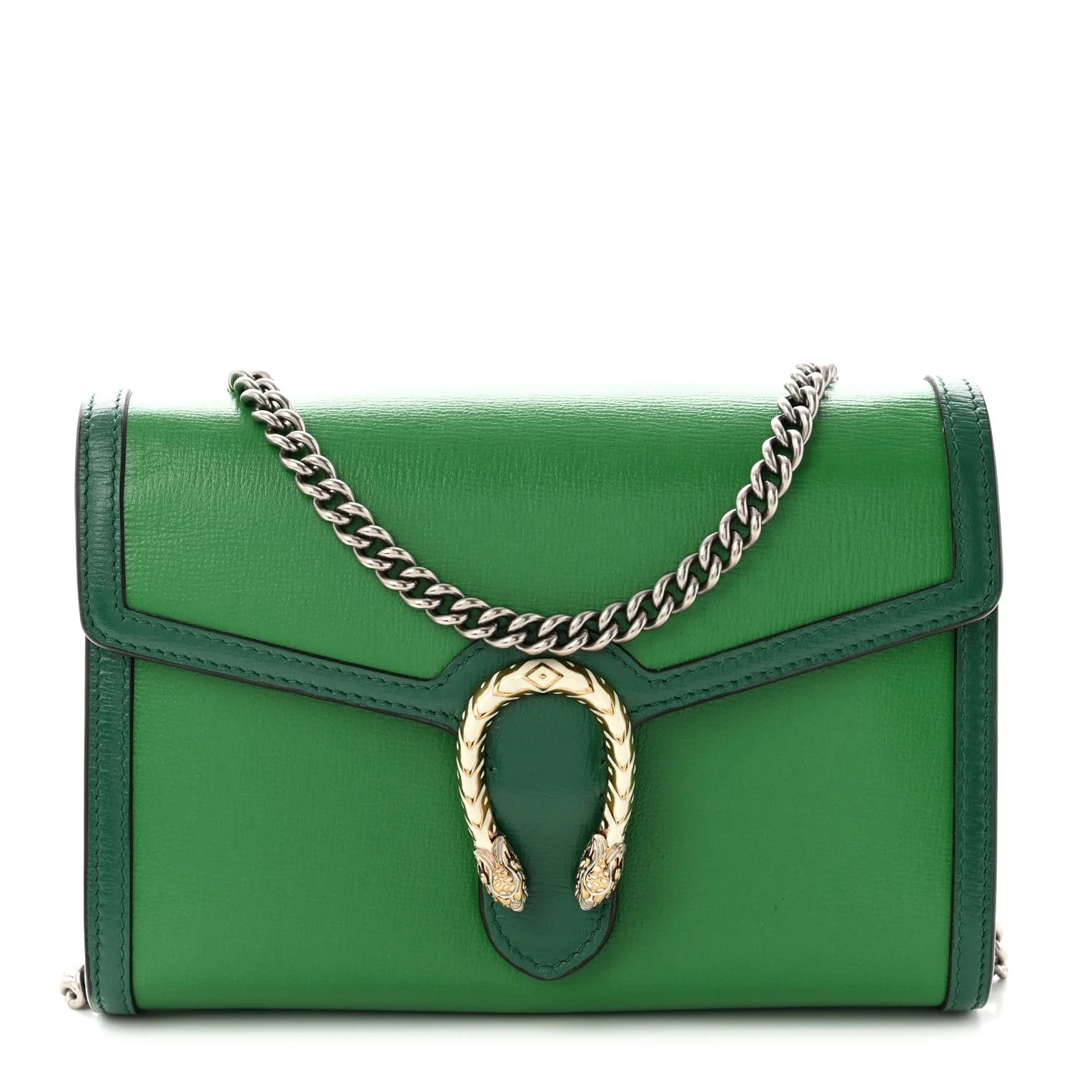 Gucci — Azalea Enamel Mini Dionysus Chain Wallet New Shamarock — Handbag — resale