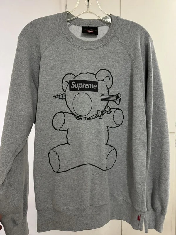 Supreme — Supreme X Undercover Bear Crewneck Sweater — streetwear — resale
