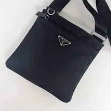 Prada — Prada Sacoche Triangle Logo Japan 074074 — Handbag — resale