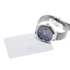 IWC — IWC Portofino Automatic 37 IW458110 37mm SS Gray #C16634 — Watch — resale