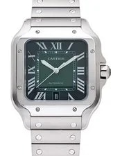 Cartier — Cartier Santos LM WSSA0062 Stainless Steel 47.5mm Automatic #KMW2158 — Watch — resale