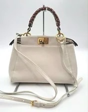 Fendi — Fendi Mini Peekaboo 2way From Japan — Handbag — resale