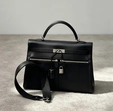 Hermès — Hermès Kelly Lakis 35 Flap Top Handle — Handbag — resale