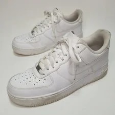 Nike — Nike Air Force 1 Low '07 Athletic Shoes Size 9.5 315122-111 — Sneaker — resale