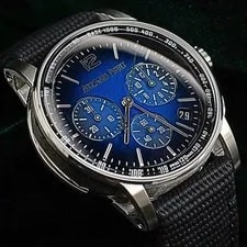 Audemars Piguet — Audemars Piguet Code 11.59 Chronograph Smoked Blue Strap Full SET 26393BC — Watch — resale