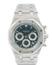 Audemars Piguet — Audemars Piguet 26022BC 39mm 18K White Gold Chronograph Blue Dial — Watch — resale