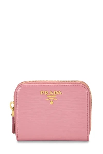 Prada — Vitello Move Zip Around Coin — Handbag — resale