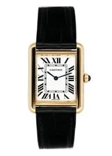 Cartier — Cartier Tank Solo W1018755 18K Yellow Gold Box Papers — Watch — resale