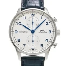 IWC — IWC Portugieser IW371605 41mm Stainless Steel Silver #WW6504 — Watch — resale