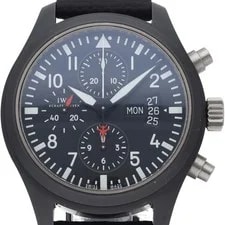 IWC — IWC Pilots Chronograph Top Gun IW378901 Ceramic / Titanium 44mm #LPW1907 — Watch — resale
