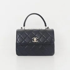 Chanel — Chanel 25C CC Top Handle Medium Flap A92236 155615907 — Handbag — resale