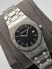 Audemars Piguet — Audemars Piguet 56175ST/O/0789ST/01 Royal Oak 33mm Steel Dark Blue Dial — Watch — resale
