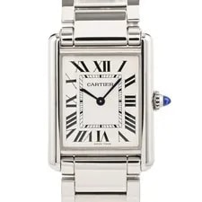 Cartier — Cartier Tank MustLM WSTA0052 Watches / Silver Quartz — Watch — resale