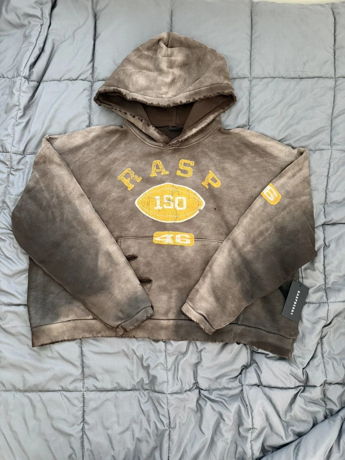 The GV Gallery Raspberry Hills Football Hoodie — streetwear — resale