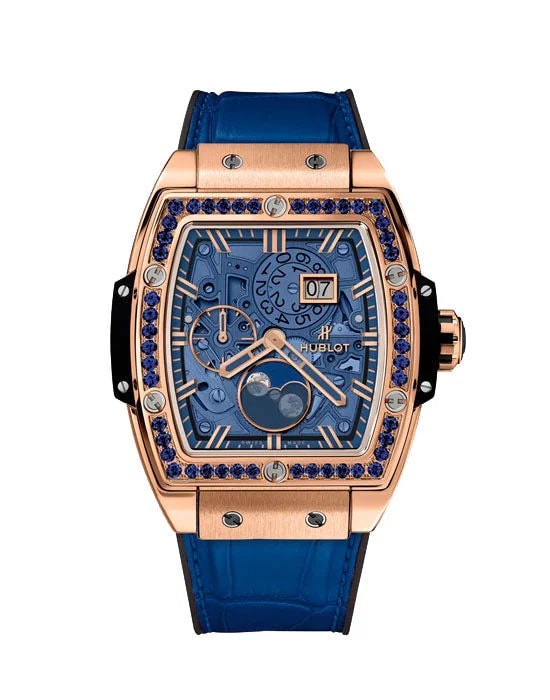 Worldofluxuryus — Hublot Spirit of Big Bang 18K Rose Gold & Sapphires — Watch — resale