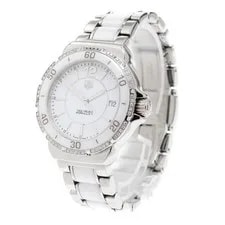 TAG Heuer — TAG Heuer Formula 1 WAH1213 34mm Ss/ceramic White Dial Quartz Date #C606 — Watch — resale