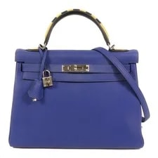 Hermès — Hermes PHW Kelly 32 2 Way Electrique — Handbag — resale