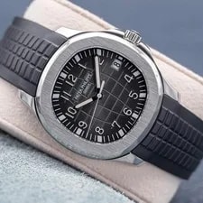 Patek Philippe — Patek Philippe Aquanaut 5167A Black Dial 40mm 2022 Box & Papers — Watch — resale