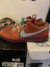 Nike SB — Size 10 - Nike SB Dunk Low Mystic — Sneaker — resale
