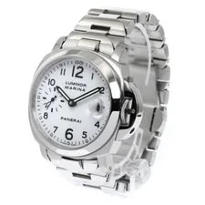 Panerai — Panerai Luminor Marina PAM00049 40mm SS White Dial Automatic Date Small #C222 — Watch — resale