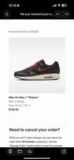 Nike — Size 9.5 - Nike Air Max 1 Pittsburgh Pirates City Connect IQ2893-001 *Confirmed — Sneaker — resale