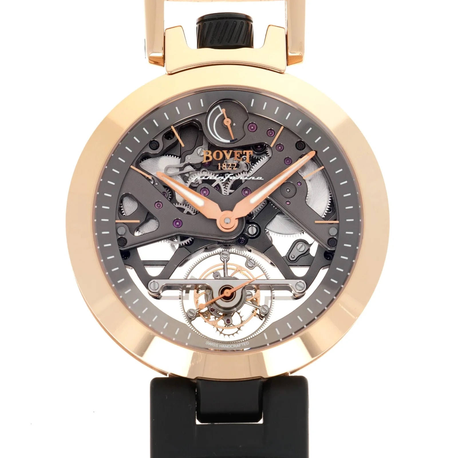 Worldofluxuryus — Bovet Pininfarina Ottantadue 7-Day Tourbillon 18K Rose Gold — Watch — resale